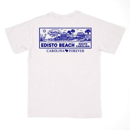 Carolina Forever - Edisto Beach Pocket T-Shirt