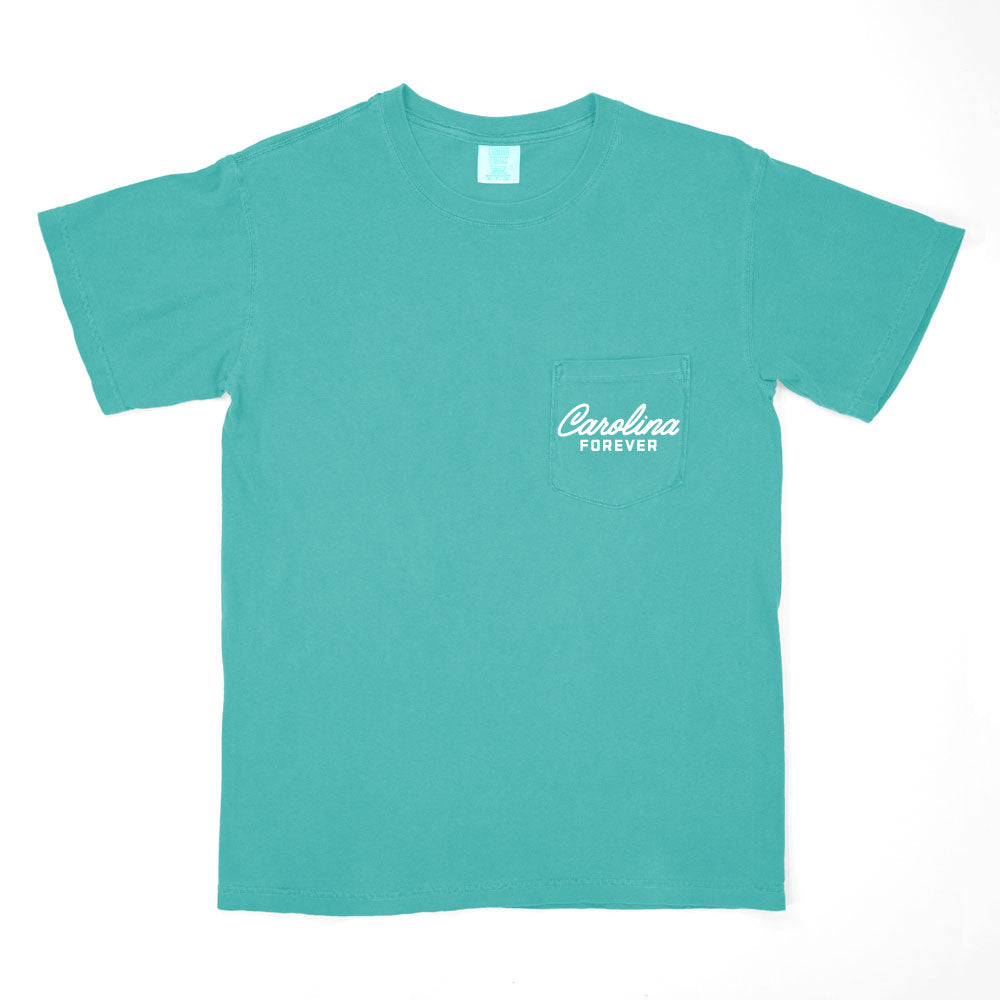 Carolina Forever - Edisto Beach Pocket T-Shirt