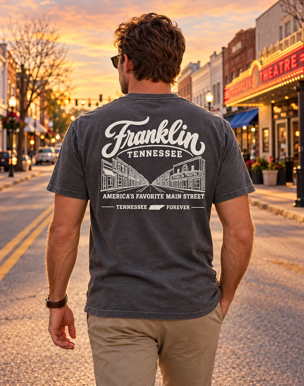 Tennessee Forever - Franklin Pocket T-Shirt
