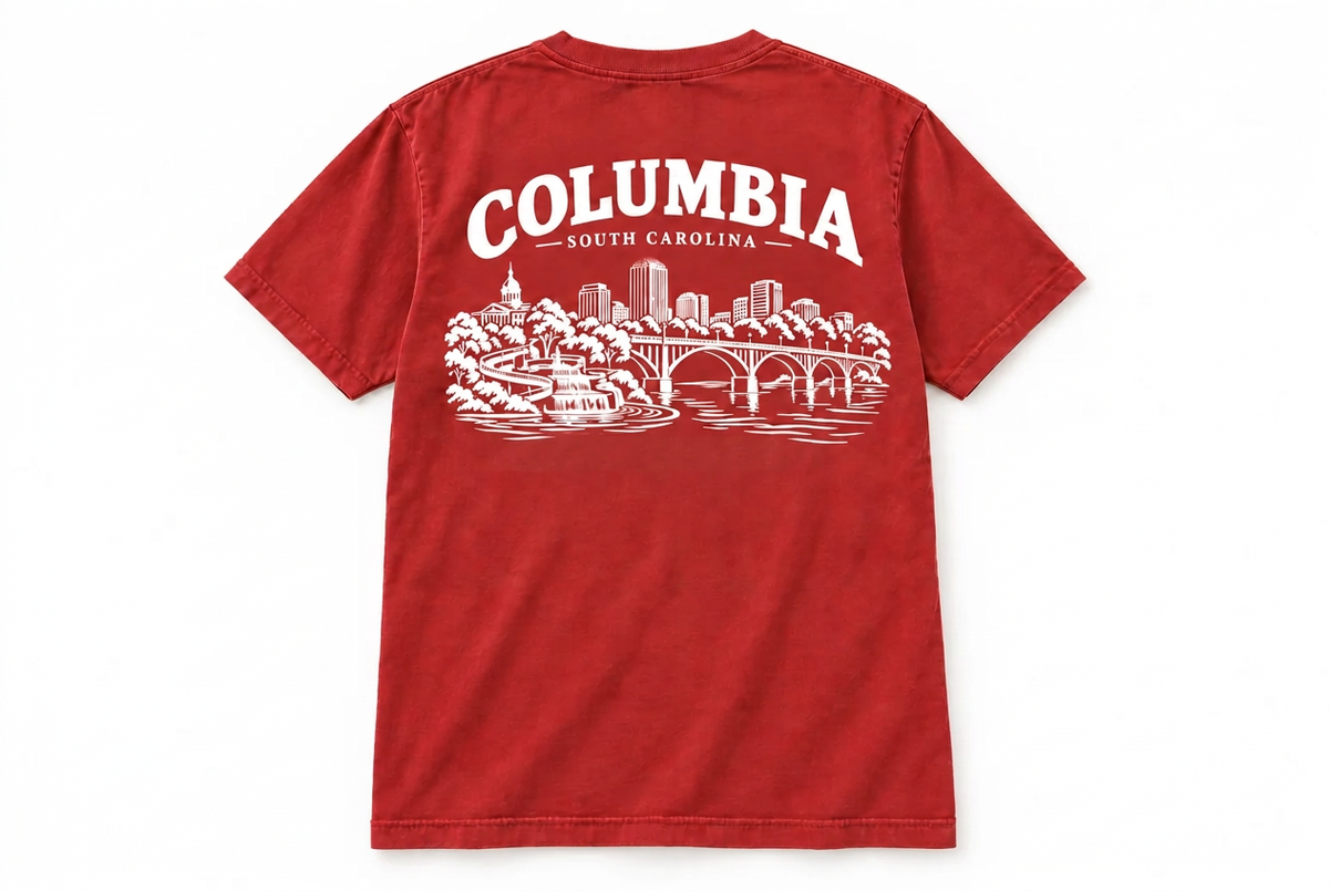 Forever Y'all - Columbia SC Downtown Pocket T-Shirt