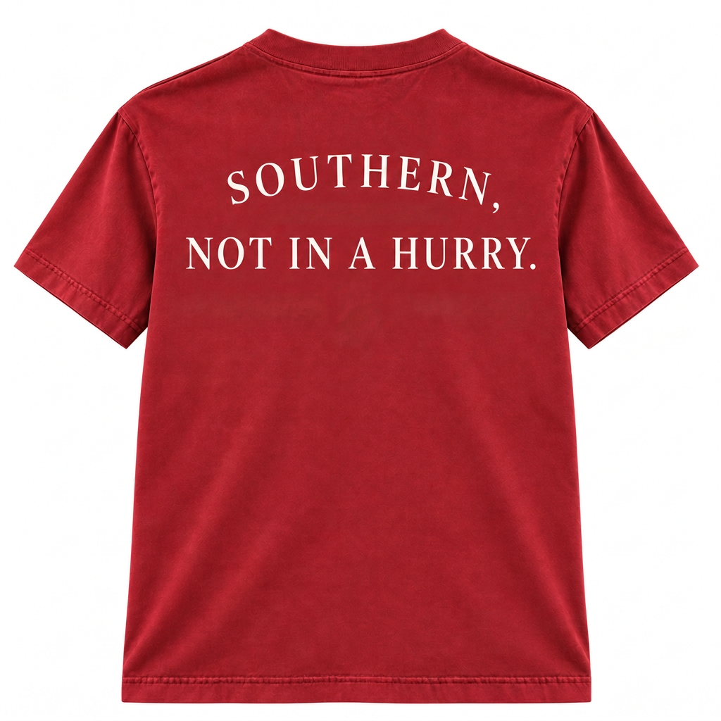 Forever Y'all - Southern, Not In A Hurry Pocket T-Shirt
